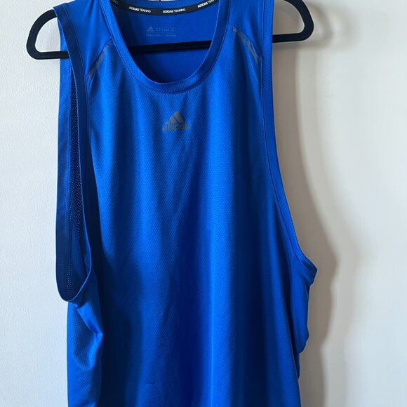 Adidas Blue Tank Top Men’s Size XL - Picture 2 of 8